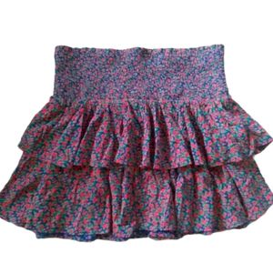 NWT Floral American Eagle ruffle skirt size L